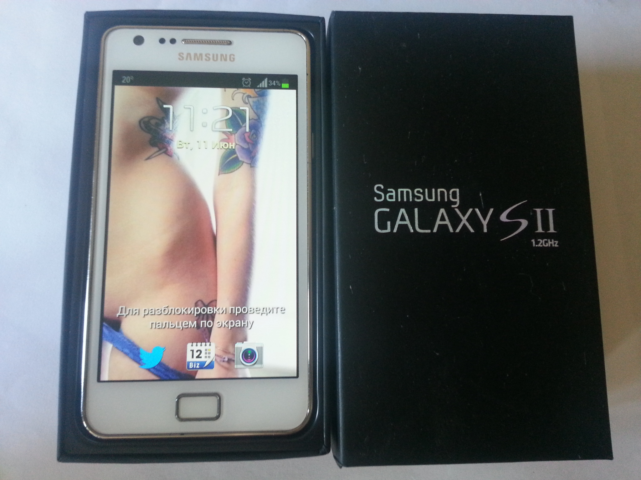 Samsung Galaxy S II I9100 White 16 