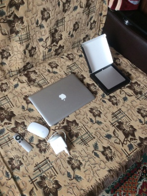 MacBook Air13+apple superdrive Usb