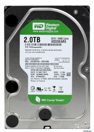     2 Western Digital WD20earx