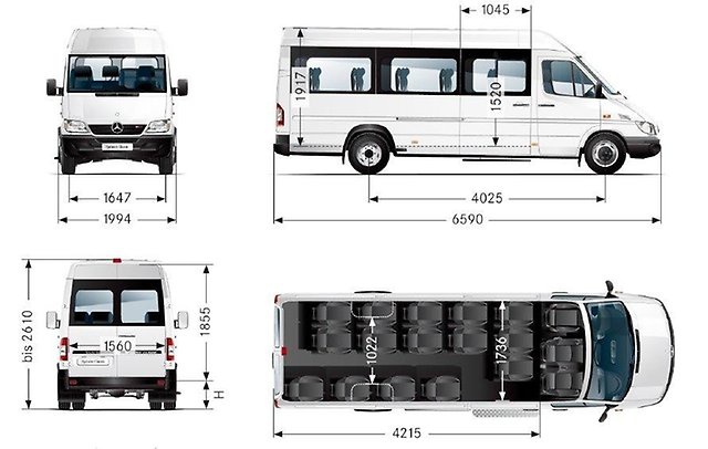 Mercedes-Benz Sprinter Classic (Мерседес Спринтер классик) Foto 18