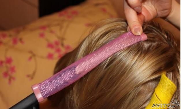 Как накручивать волосы на мочалку
